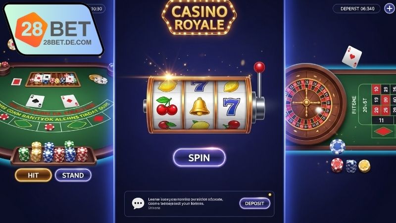 Ưu điểm khi chơi casino 28BET