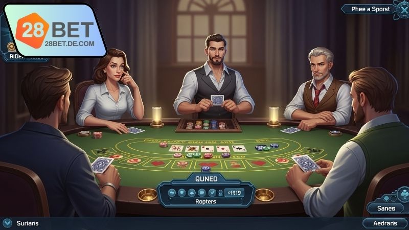 Chiến thuật chơi bài 28BET