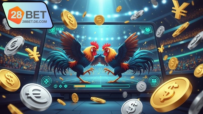 Đá gà hấp dẫn 28BET nhiều trận hay