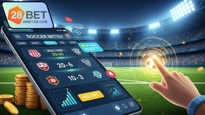 Ưu điểm đặt cược bóng đá 28BET