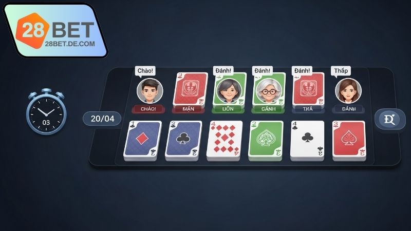 Cách tham gia giải đấu game bài 28BET