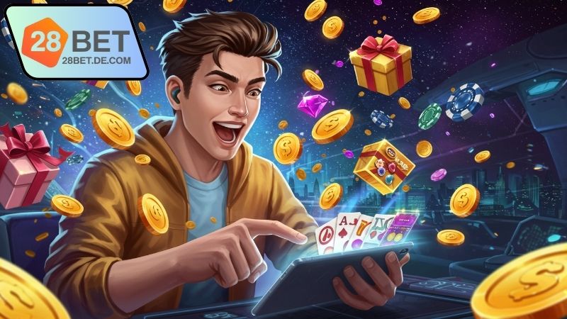 Giảm giá cược 28BET dễ áp dụng
