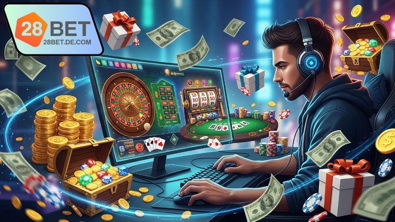 Khuyến mãi casino 28BET dễ nhận