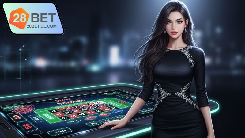 Mẹo chơi live dealer casino 28BET