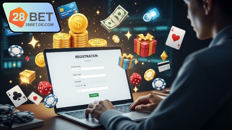 Thưởng đăng ký mới 28BET áp dụng rộng