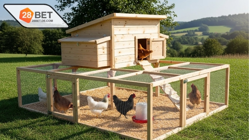 Cách làm chuồng nuôi gà đá – Hướng dẫn thiết kế tiện lợi