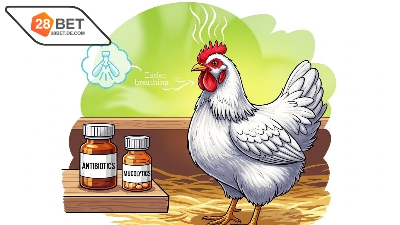 Gà chọi bị khò khè uống thuốc gì – Hướng dẫn chăm sóc đúng