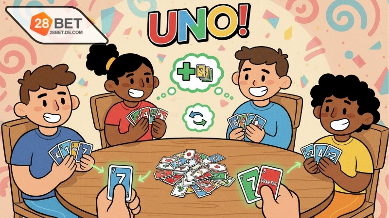 Luật chơi bài Uno cơ bản cho người mới bắt đầu tham gia trò