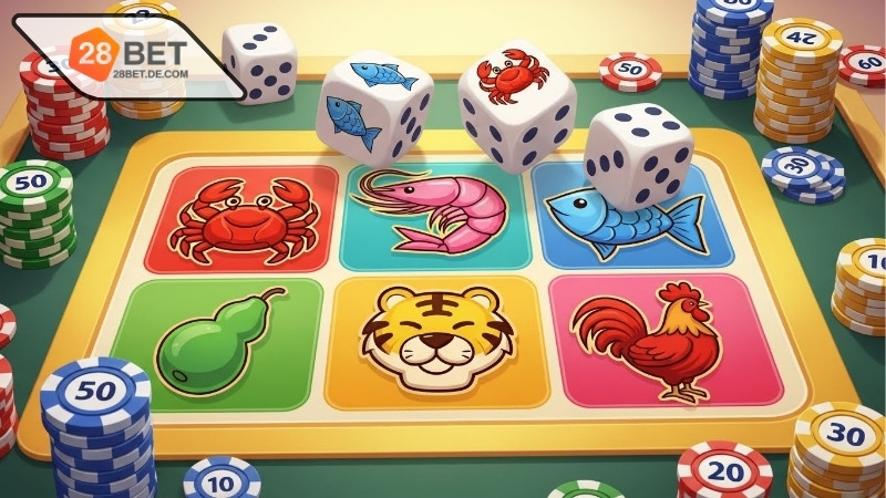 Luật chơi Bầu cua tôm cá online cho người chơi mới bắt đầu