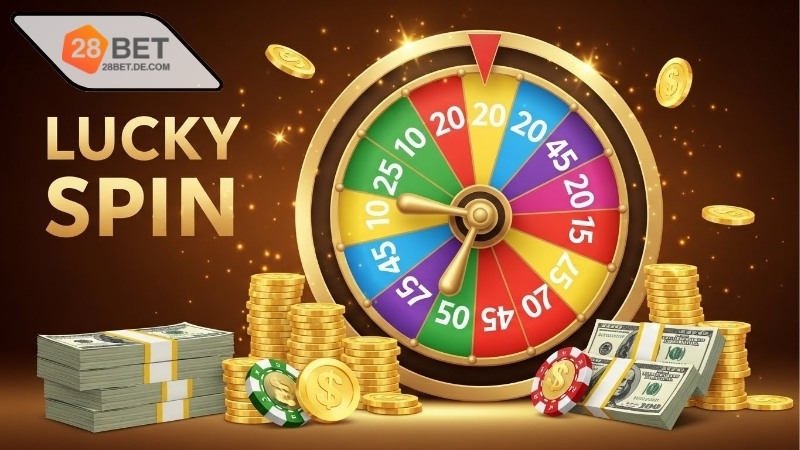 Sự kiện vòng quay may mắn và cơ hội nhận thưởng cực lớn 