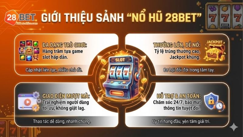 Nổ hũ 28bet: Đỉnh cao quay hũ đổi thưởng xanh chín 1 no-hu-28bet-dinh-cao-quay-hu-doi-thuong-xanh-chin